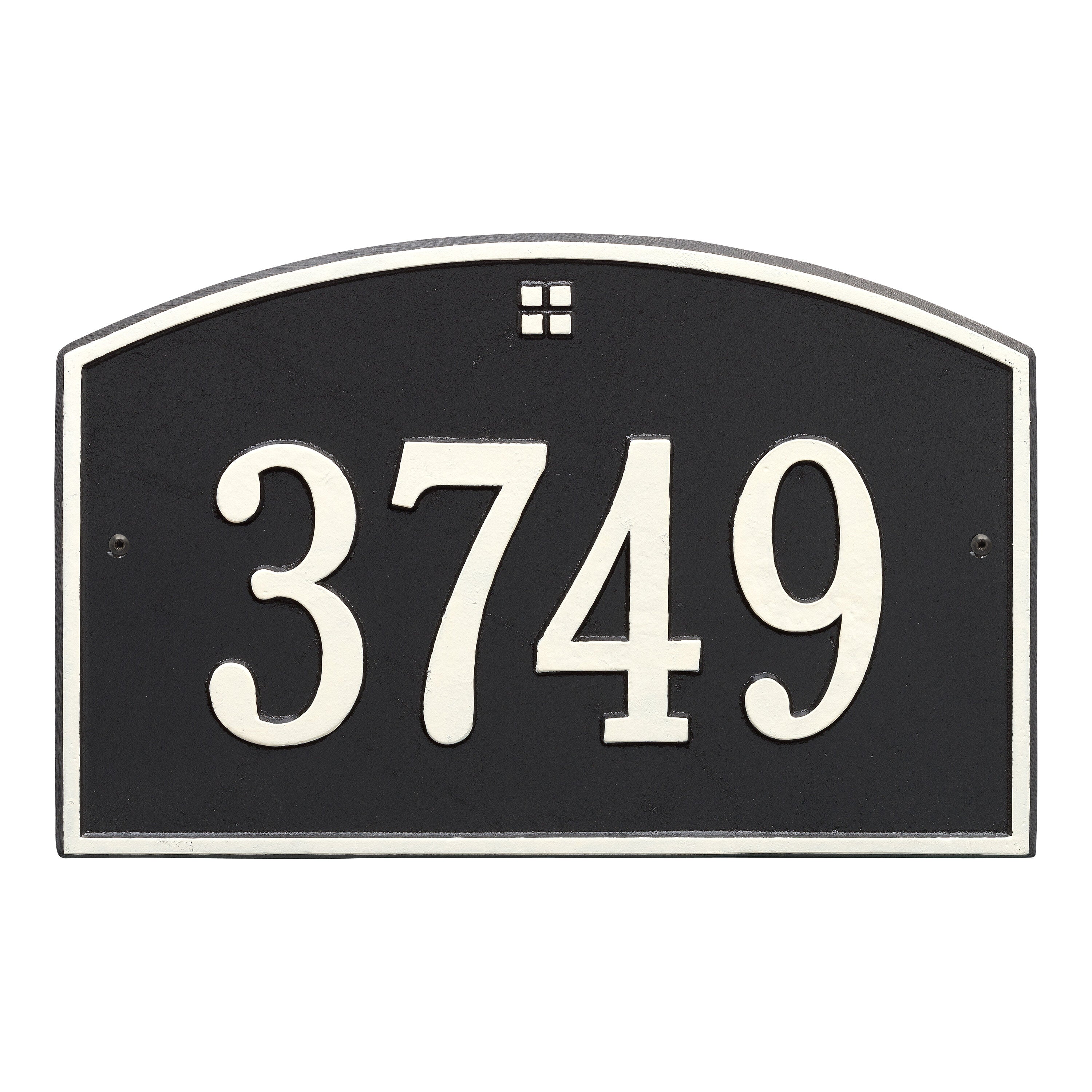 Cape Charles Standard Wall Address Plaque