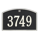 Cape Charles Standard Wall Address Plaque