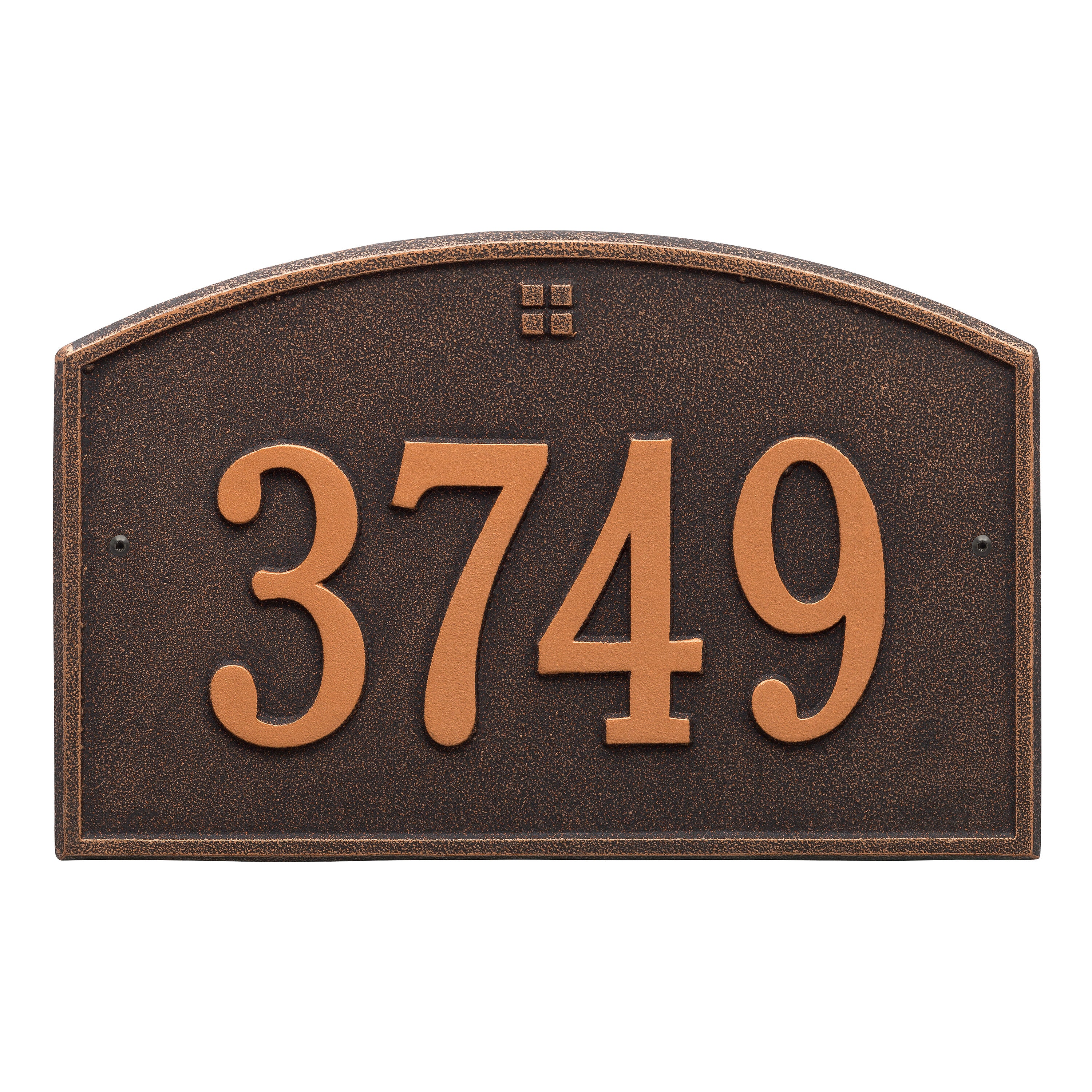 Cape Charles Standard Wall Address Plaque