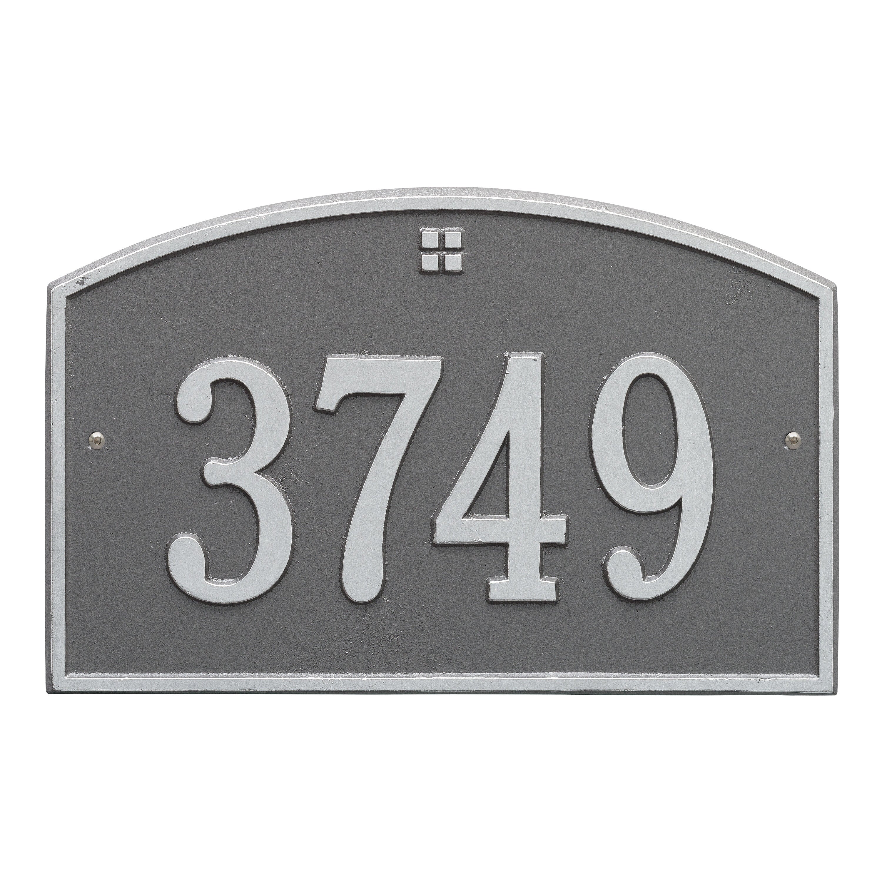 Cape Charles Standard Wall Address Plaque