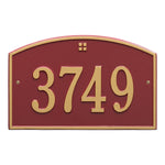 Cape Charles Standard Wall Address Plaque