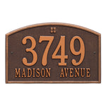 Cape Charles Standard Wall Address Plaque