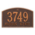 Cape Charles Standard Wall Address Plaque