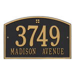 Cape Charles Standard Wall Address Plaque