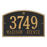 Cape Charles Standard Wall Address Plaque
