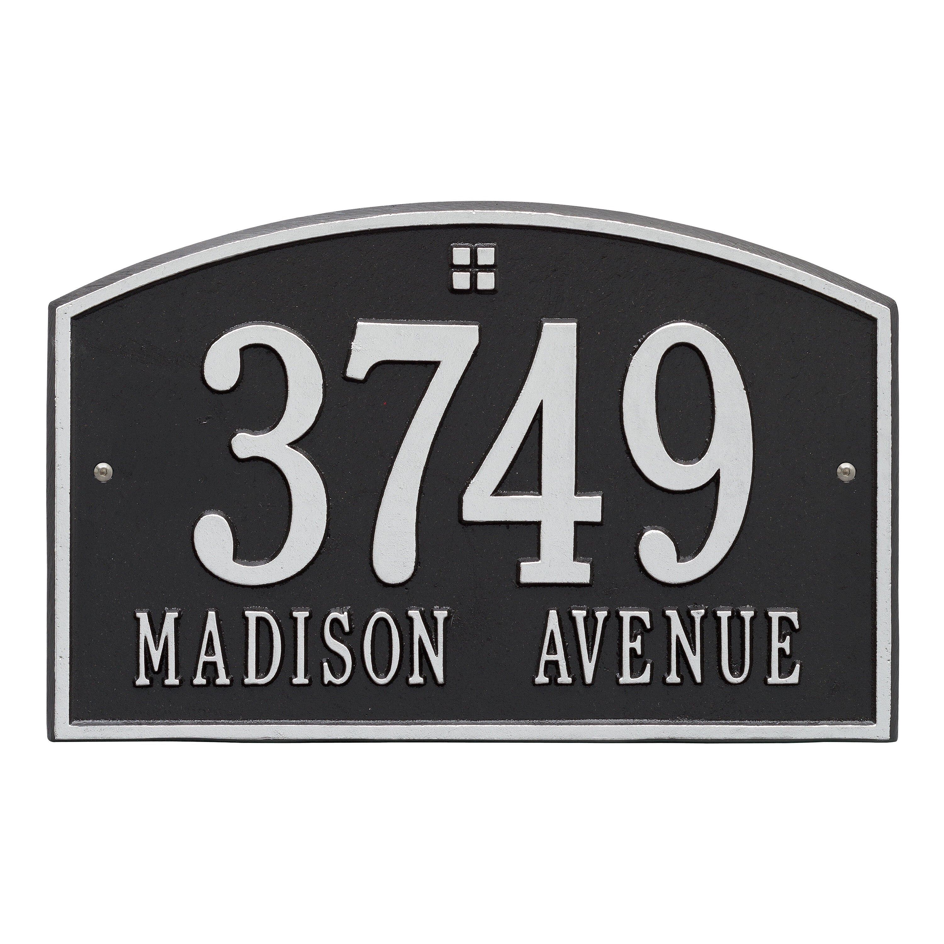 Cape Charles Standard Wall Address Plaque