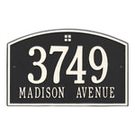 Cape Charles Standard Wall Address Plaque