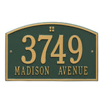 Cape Charles Standard Wall Address Plaque