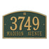 Cape Charles Standard Wall Address Plaque