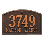 Cape Charles Standard Wall Address Plaque