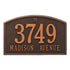 Cape Charles Standard Wall Address Plaque