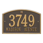Cape Charles Standard Wall Address Plaque