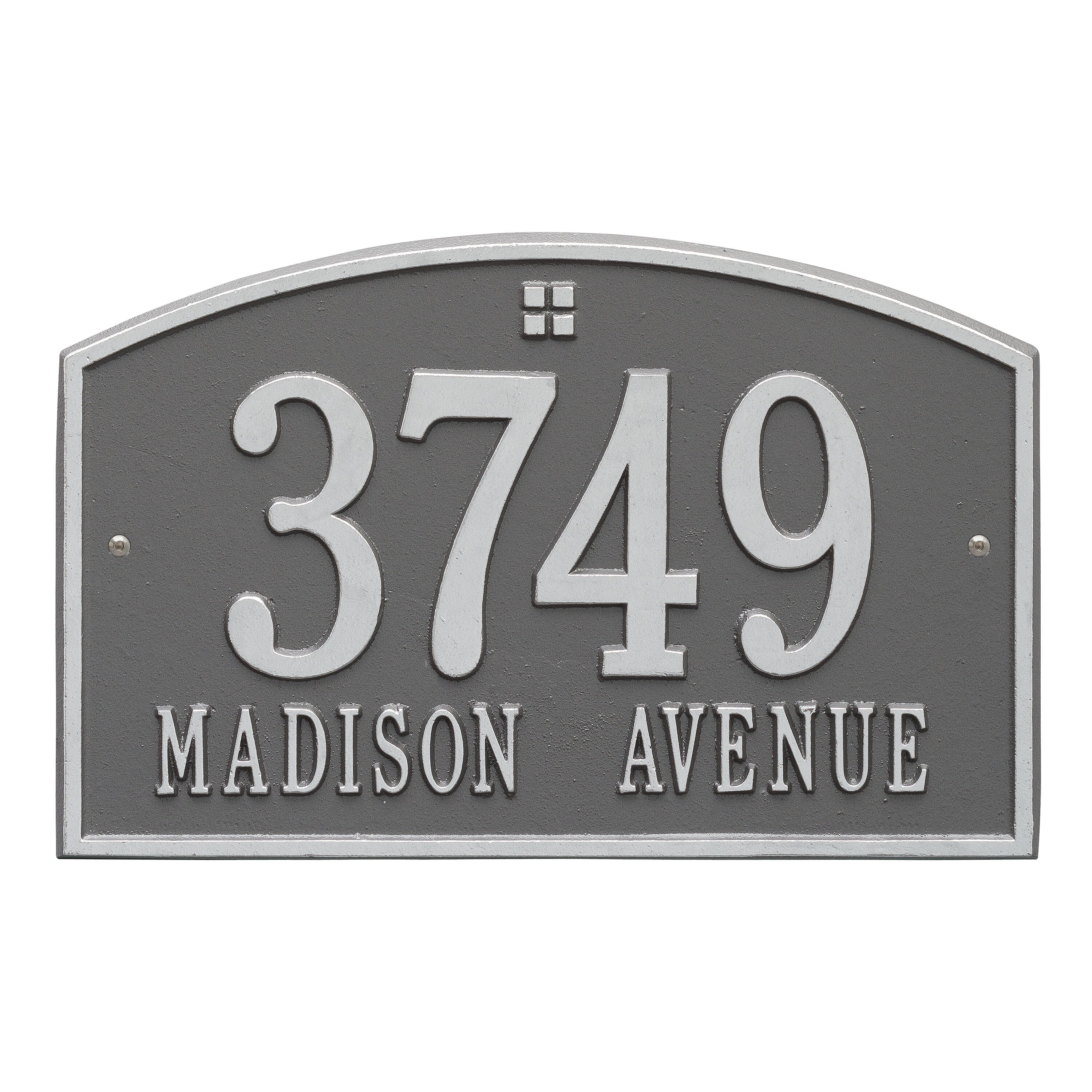 Cape Charles Standard Wall Address Plaque