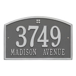 Cape Charles Standard Wall Address Plaque