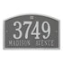 Cape Charles Standard Wall Address Plaque