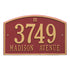 Cape Charles Standard Wall Address Plaque