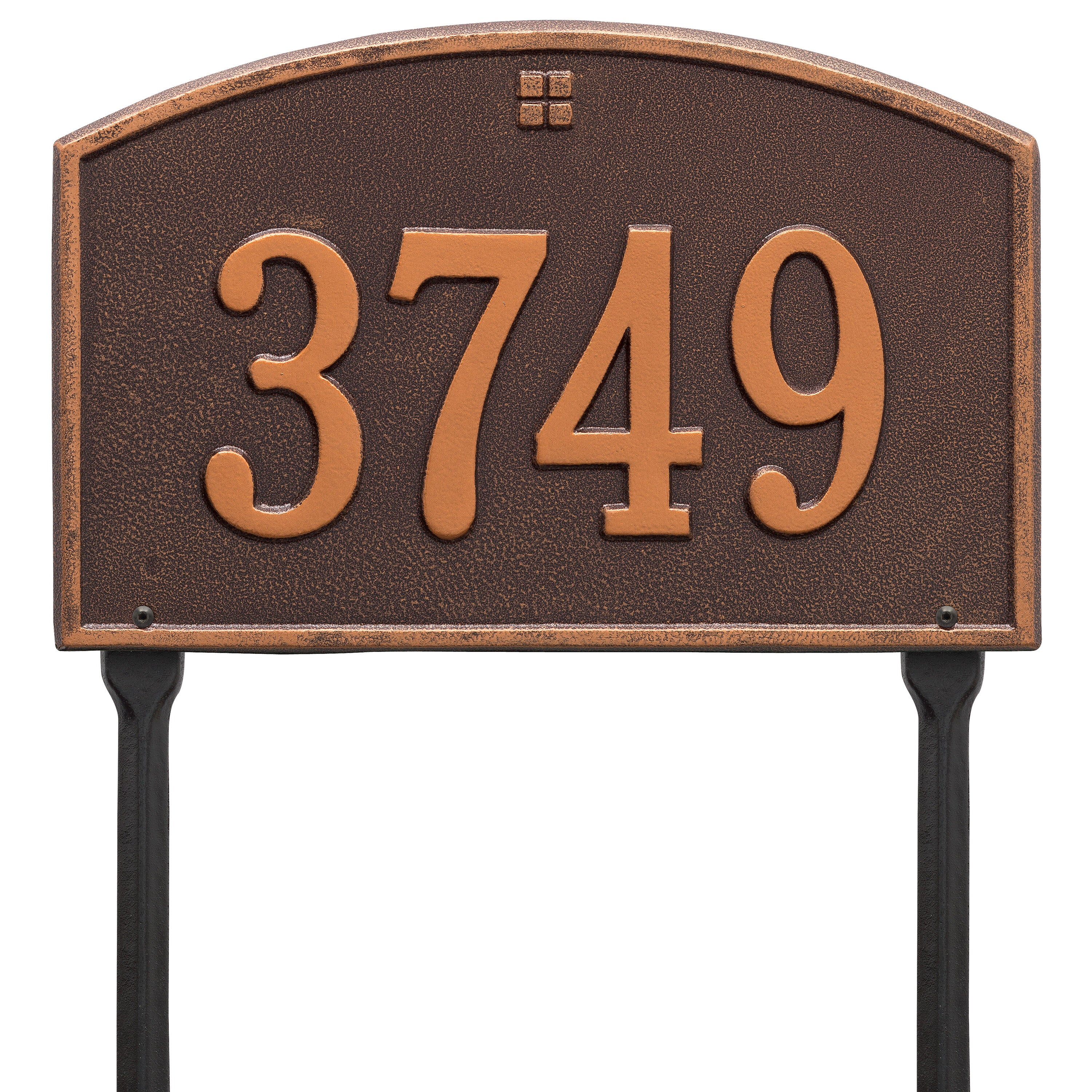 Cape Charles Standard Lawn Address Plaque