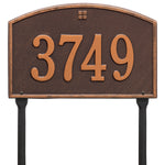 Cape Charles Standard Lawn Address Plaque