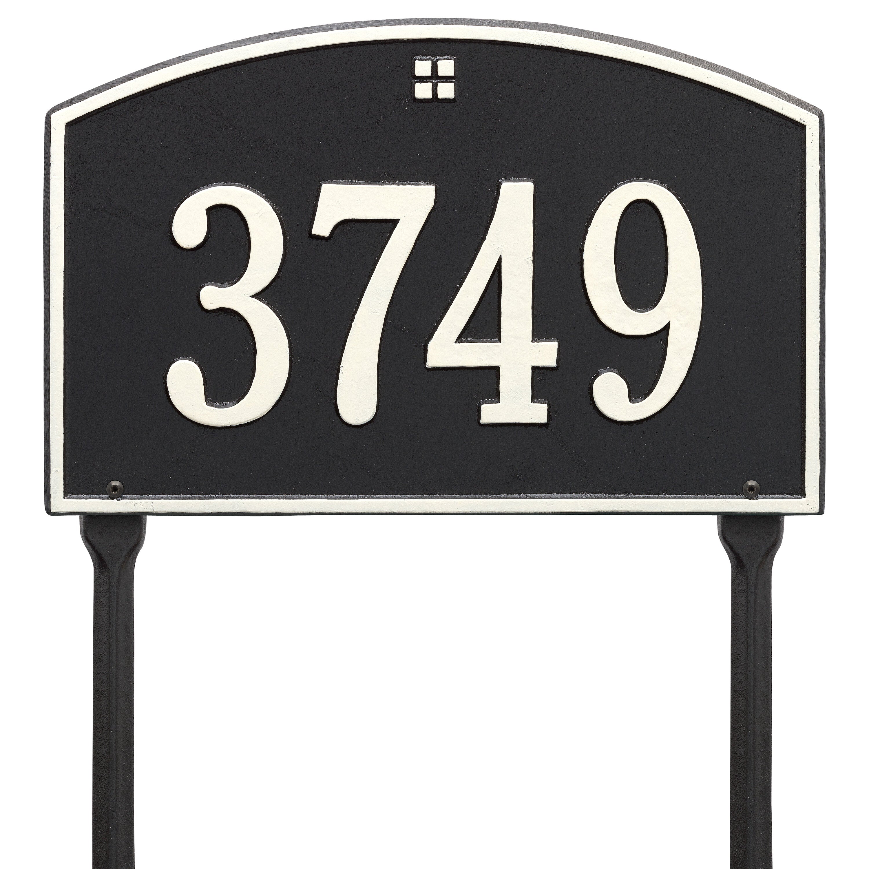 Cape Charles Standard Lawn Address Plaque