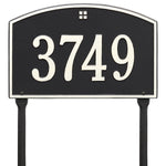 Cape Charles Standard Lawn Address Plaque