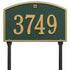Cape Charles Standard Lawn Address Plaque