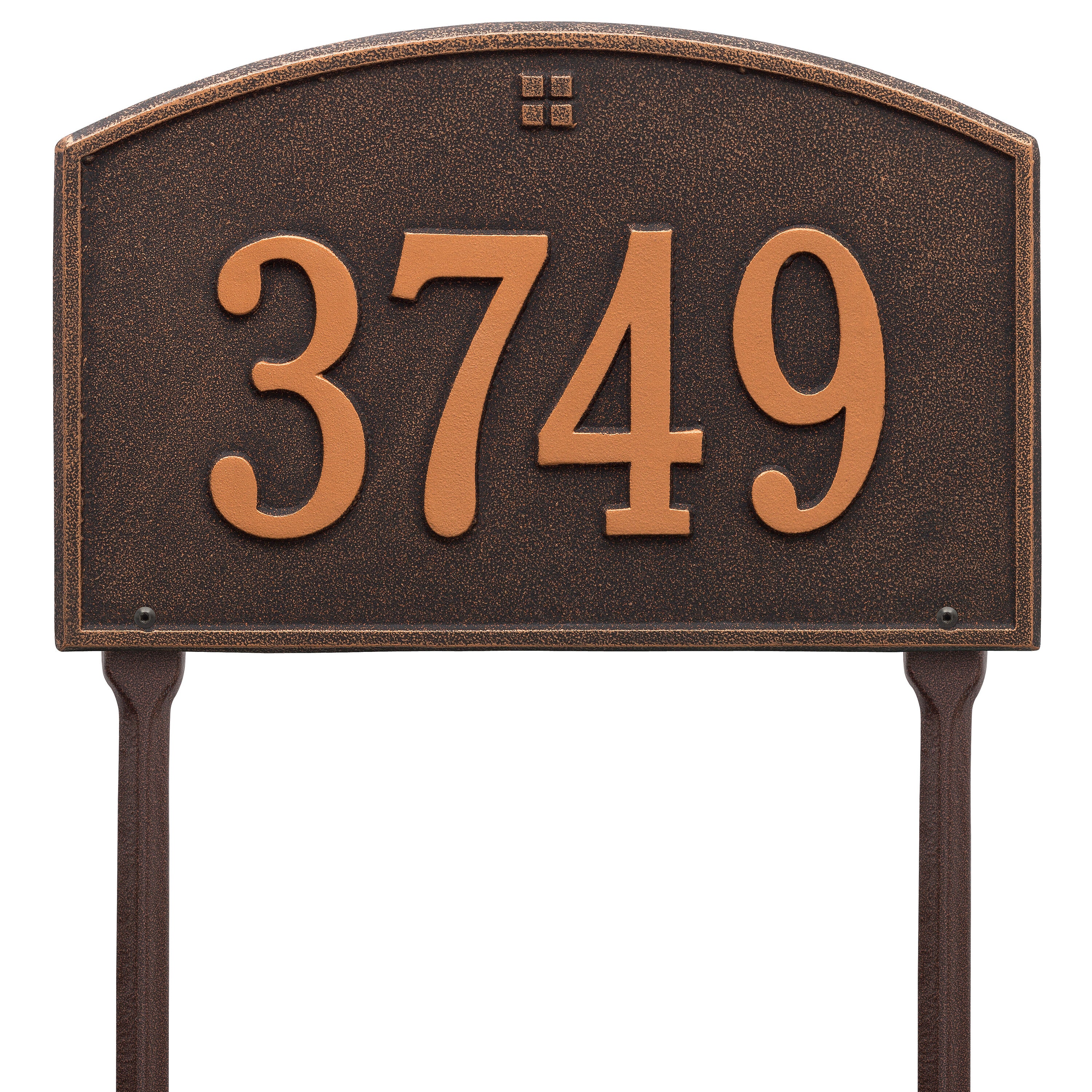 Cape Charles Standard Lawn Address Plaque