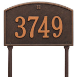 Cape Charles Standard Lawn Address Plaque