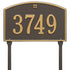 Cape Charles Standard Lawn Address Plaque