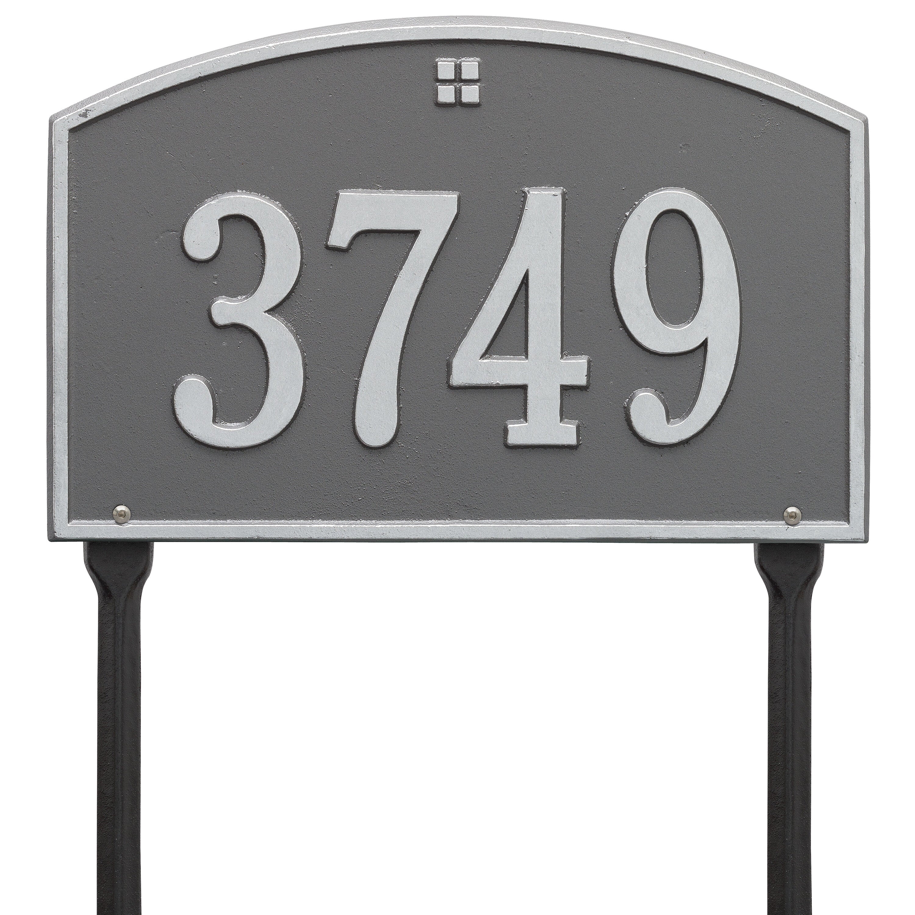 Cape Charles Standard Lawn Address Plaque