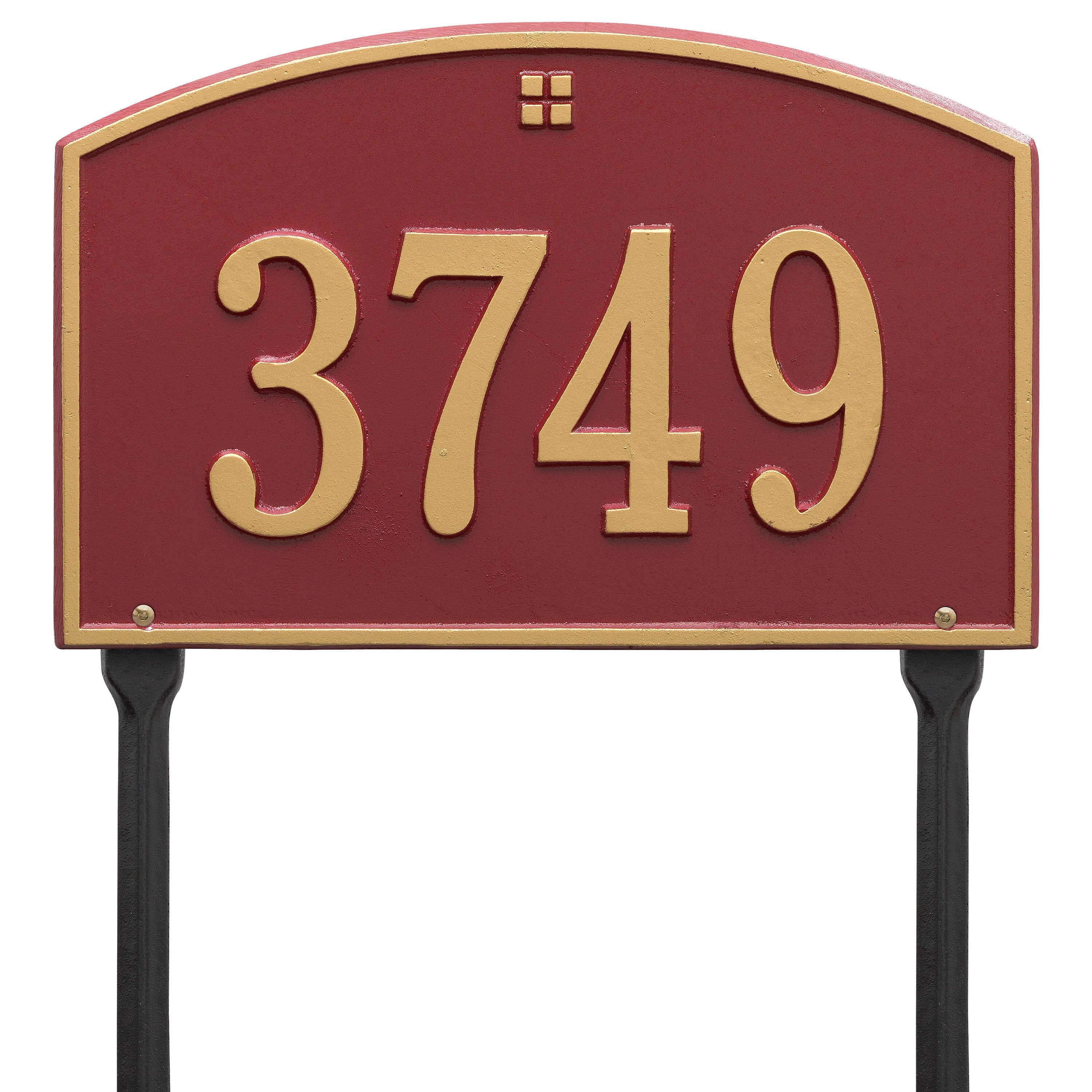 Cape Charles Standard Lawn Address Plaque
