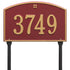 Cape Charles Standard Lawn Address Plaque