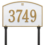 Cape Charles Standard Lawn Address Plaque