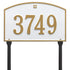 Cape Charles Standard Lawn Address Plaque