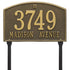 Cape Charles Standard Lawn Address Plaque