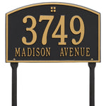 Cape Charles Standard Lawn Address Plaque