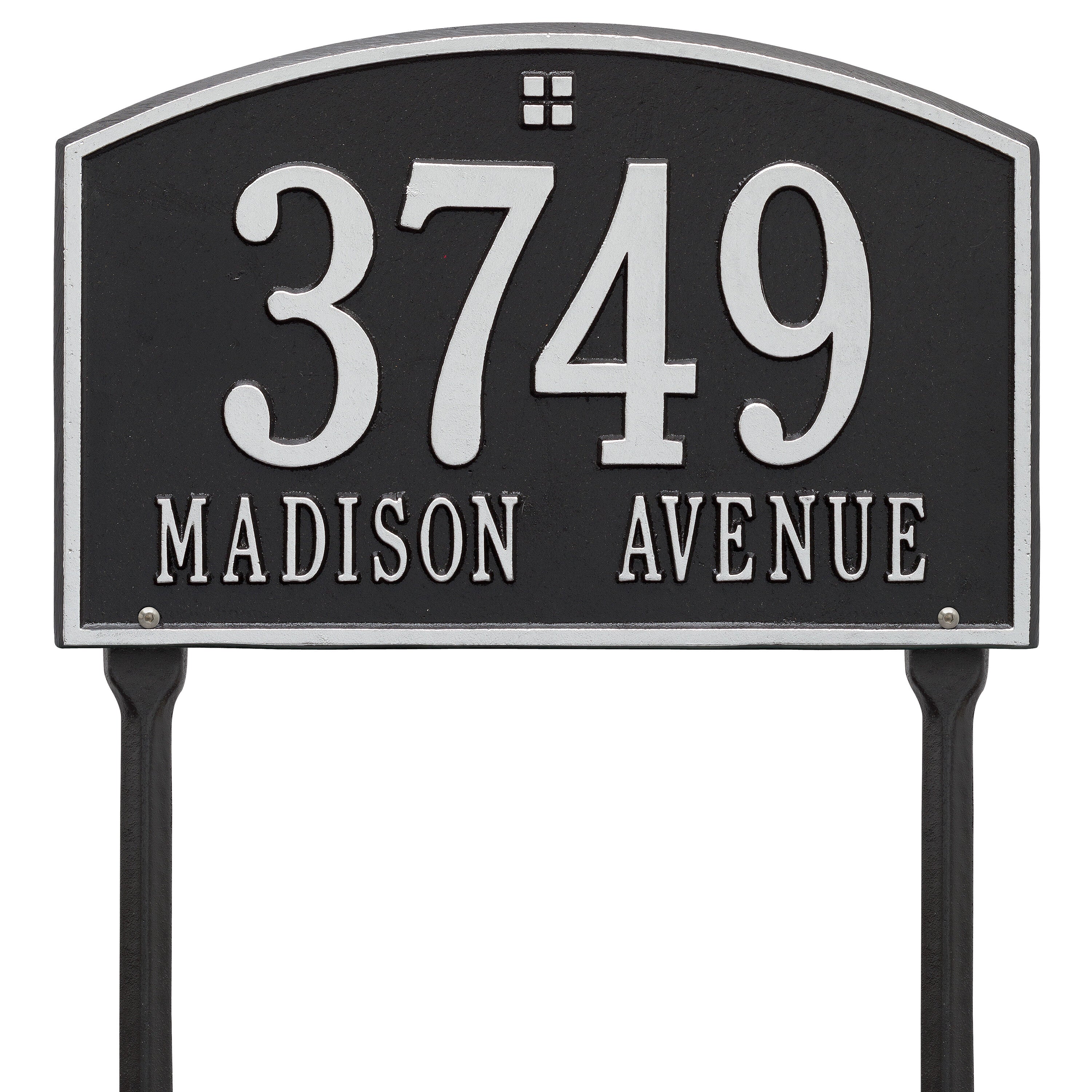Cape Charles Standard Lawn Address Plaque