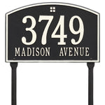 Cape Charles Standard Lawn Address Plaque