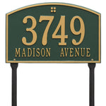 Cape Charles Standard Lawn Address Plaque
