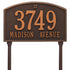 Cape Charles Standard Lawn Address Plaque