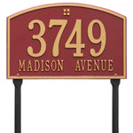 Cape Charles Standard Lawn Address Plaque
