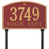 Cape Charles Standard Lawn Address Plaque