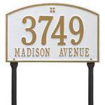 Cape Charles Standard Lawn Address Plaque