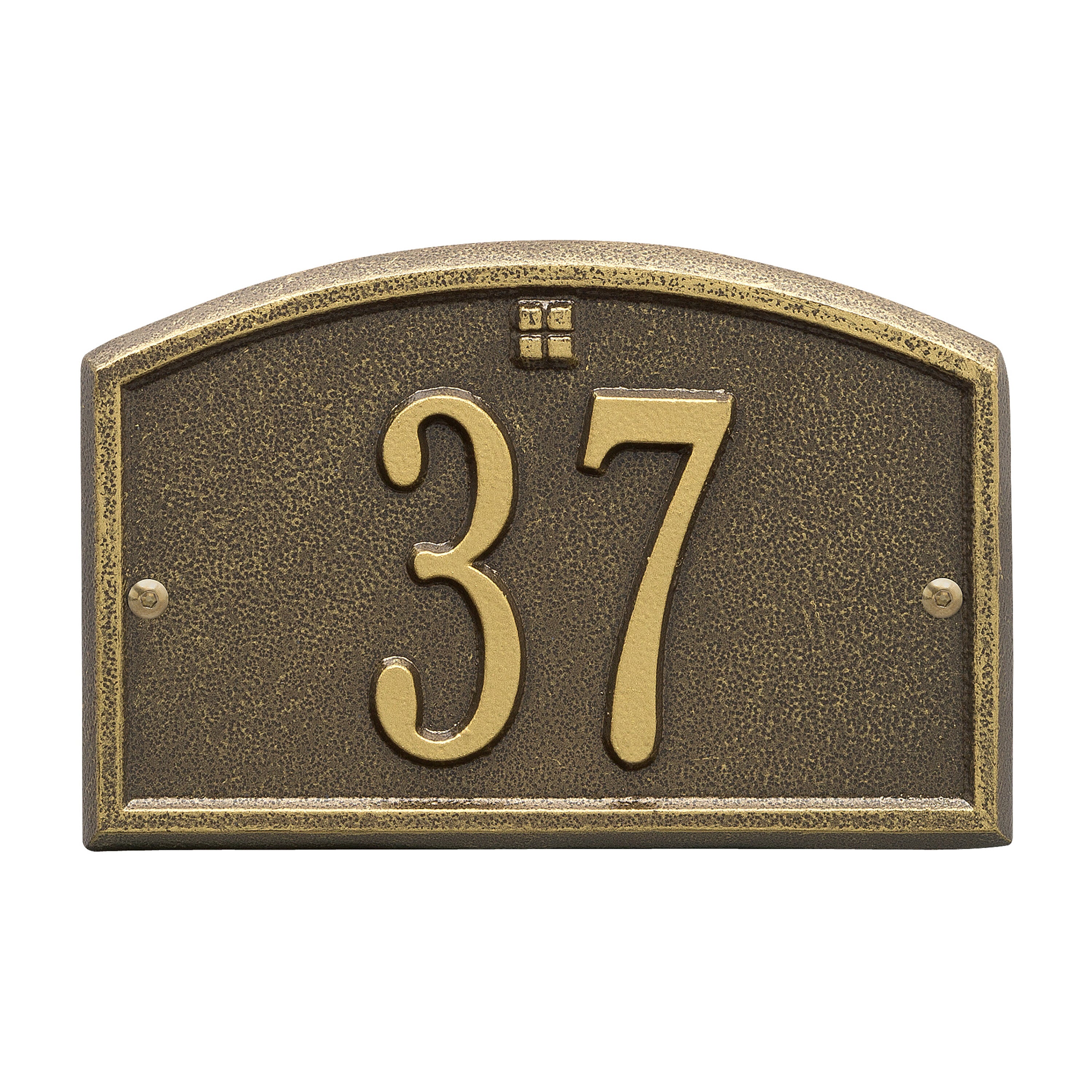 Cape Charles Petite Wall Address Plaque