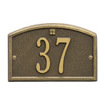 Cape Charles Petite Wall Address Plaque