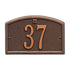 Cape Charles Petite Wall Address Plaque