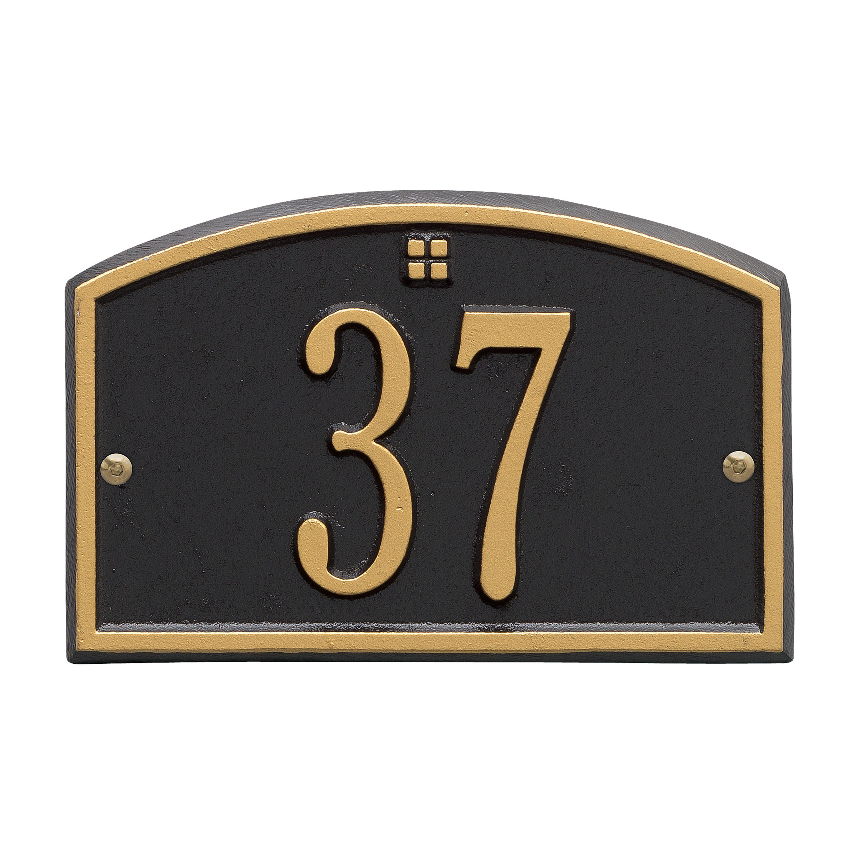 Cape Charles Petite Wall Address Plaque