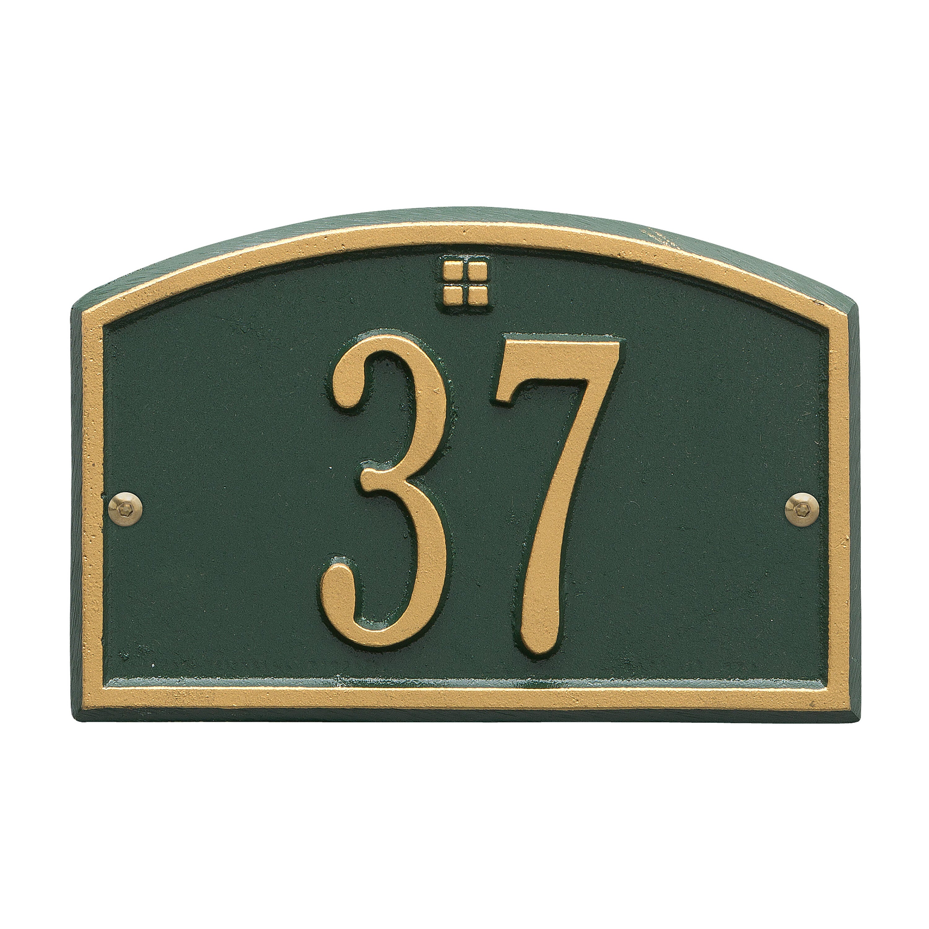 Cape Charles Petite Wall Address Plaque