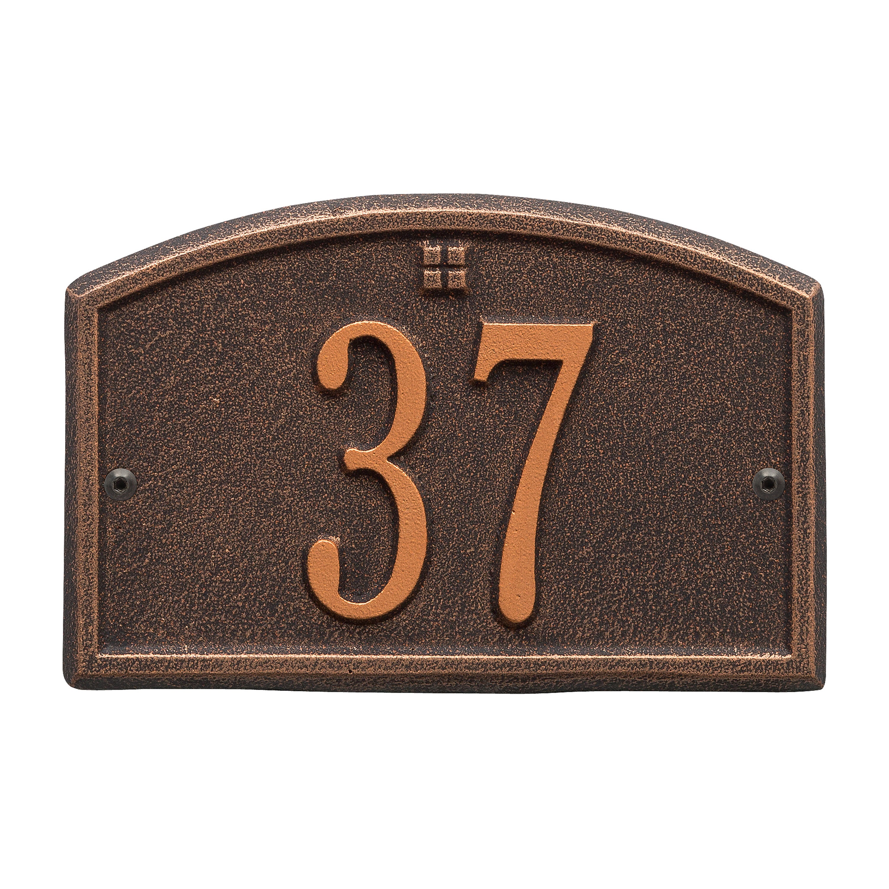 Cape Charles Petite Wall Address Plaque