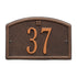 Cape Charles Petite Wall Address Plaque