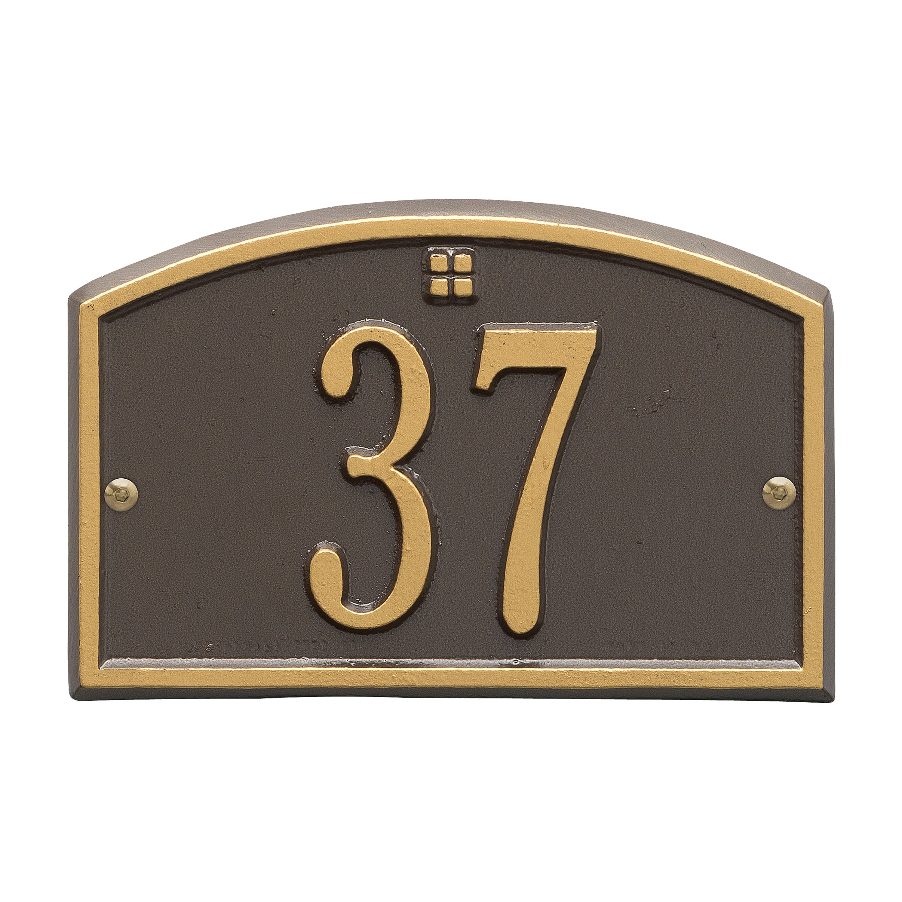 Cape Charles Petite Wall Address Plaque